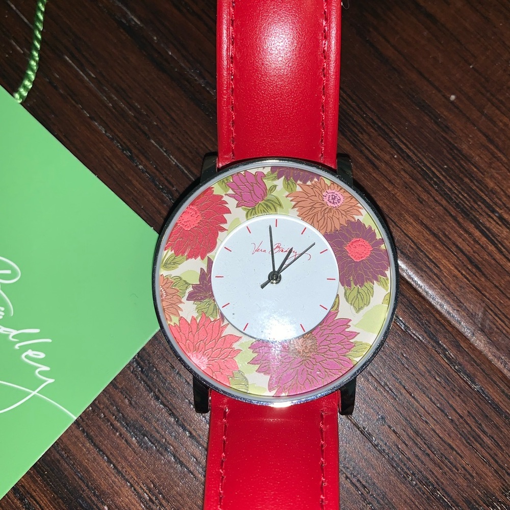 NIB Vera Bradley “Hello Dahlia “ Watch